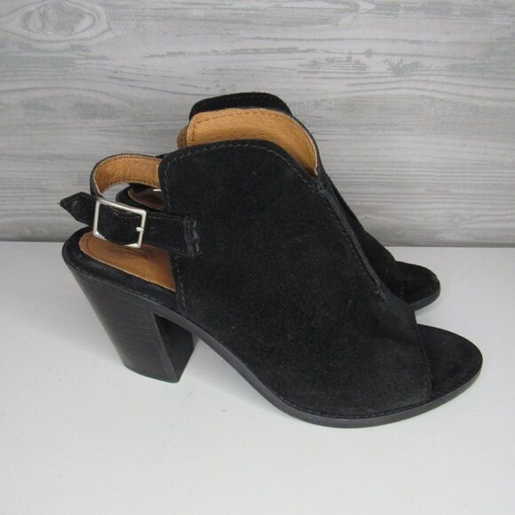 Frye Women's Courtney Slingback Shooties Open Toe - Picture 3 of 8